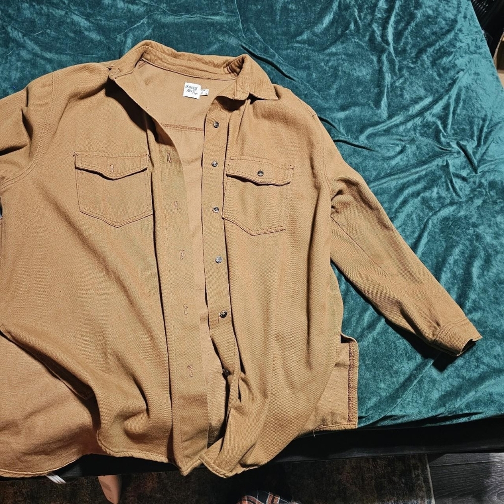 Princess Polly Suede Oversized Jacket